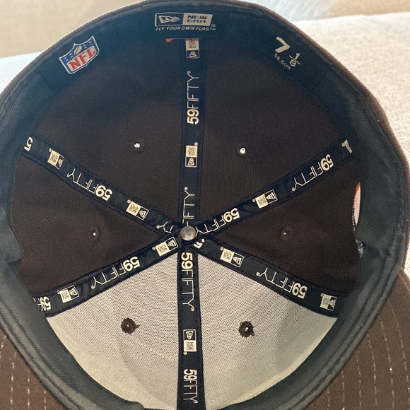 NFL Cleveland Browns Hat New Era Size 1 1/8 - Picture 6 of 8